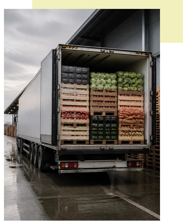 Перевозка плодоовощной продукции в Гая по цене от 5083 р. | Агросервис-Гай